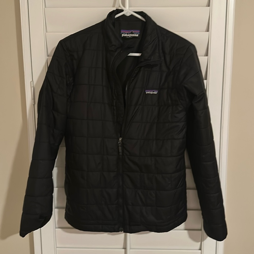 Like new kids XXL (16-18) Black Patagonia Nano Puff